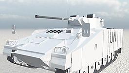 British Warrior UN APC 装甲运兵车