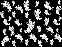 时髦的万圣节矢量sheet41