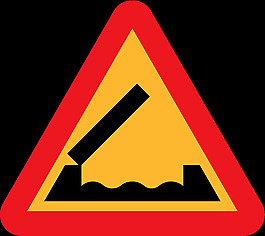 险桥标志图片