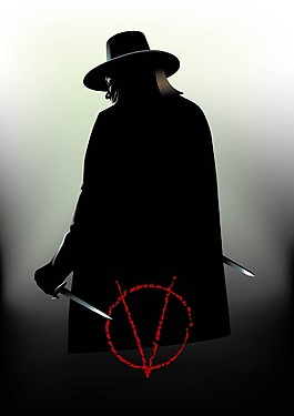 印花矢量图 人物 男人 剪刀手杰克 色彩 免费素材