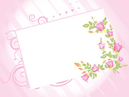 letterpad玫瑰图案