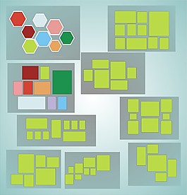 多款创意拼图