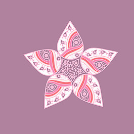 矢量花朵