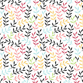 树叶主题无缝模式