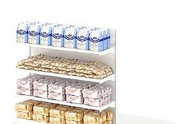 卖场食品货架01