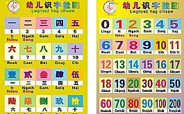 壮汉双语挂历 数字篇图片