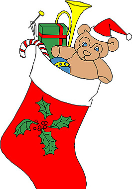 印花矢量图 节日喜庆 圣诞节 红色 绿色 免费素材