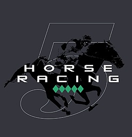 印花矢量图 文字 英文 人物 骑马 免费素材