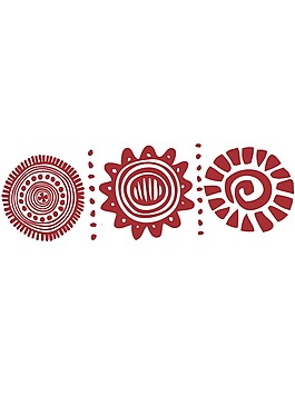 印花矢量图 动物 蛇 色彩 红色 免费素材