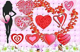 情人节婚礼素材图片