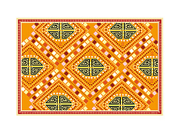 菱形十字花背景