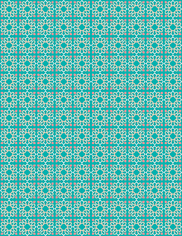 青色碎花纹背景