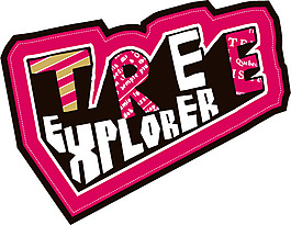 印花矢量图 文字 英文 色彩 玫瑰红色 免费素材