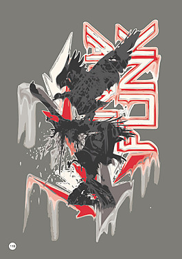 印花非矢量 文字 英文 纯文字 抽象 免费素材