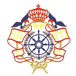 绣花 徽章标记 轮盘 皇冠 缎带 免费素材