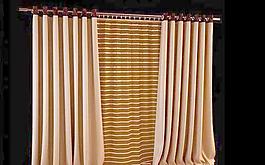金色成品窗帘 Curtain 22