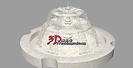 喷水池 喷泉 Fountain 02