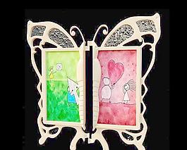 蝴蝶形艺术画框 Frame 18