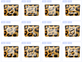 豹纹系列系统图标