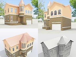 Small town house 西式别墅