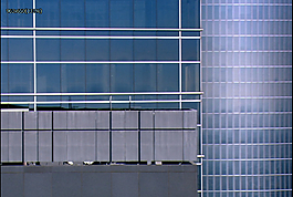 实拍城市高楼视频