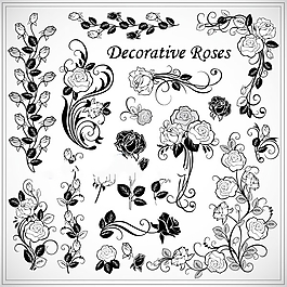 花纹背景矢量图