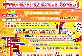 网络游戏公司招聘图片