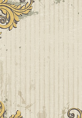 画花卉背景矢量插画