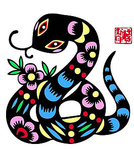 蛇年的向量