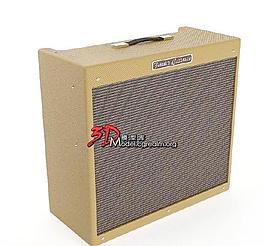 Fender59 Bassman Guitar Amplifier 吉他音箱 (带贴图)