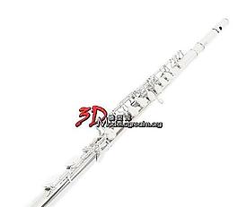 音乐会长笛 concert flute (带贴图)
