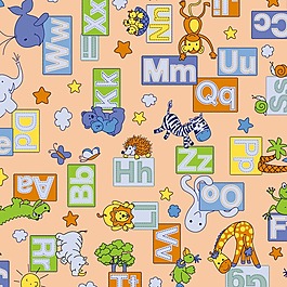 矢量图 卡通动物 斑马 免费素材