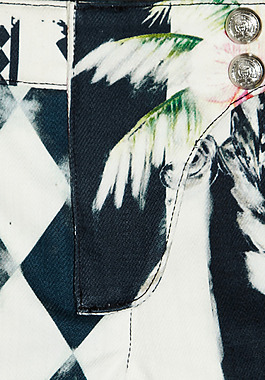 实物面料 牛仔裤 免费素材