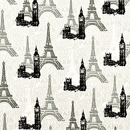 位图 休闲风 铁塔 免费素材