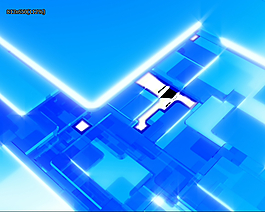 蓝光地板动态素材