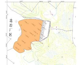 选矿地形图
