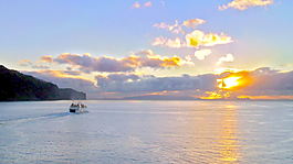 时间的推移日出海洋股票视频 视频免费下载