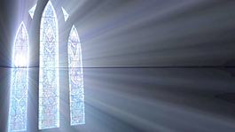 彩绘玻璃的阳光运动背景 视频免费下载