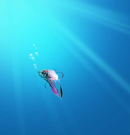 海底世界小游鱼psd分层素材