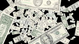 通过货币运动的背景 视频免费下载