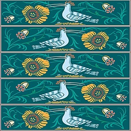 矢量图 民族风 线条 免费素材