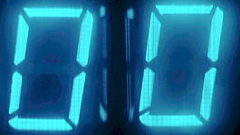 LED数字运动背景 视频免费下载