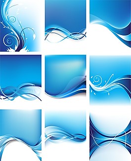 封面背景素材矢量图