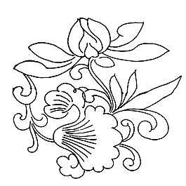 鲜花图腾