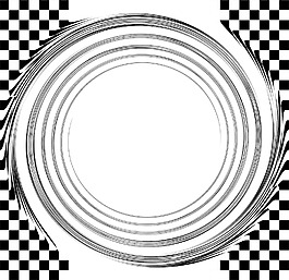 黑色白色的飞机