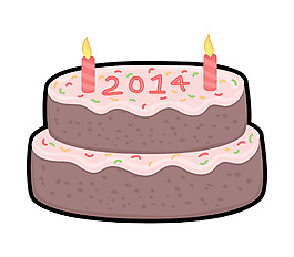 2014新年蛋糕