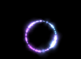 炫目光圈flash特效模板