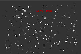 flash下雨下雪效果
