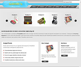 GADGETs网页模板素材