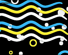 多彩条纹视频素材